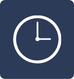 Icon of a clock